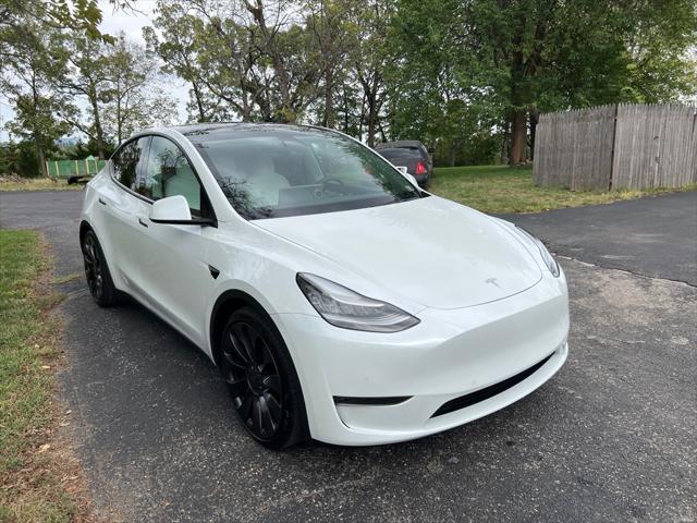 used 2020 Tesla Model Y car, priced at $33,599