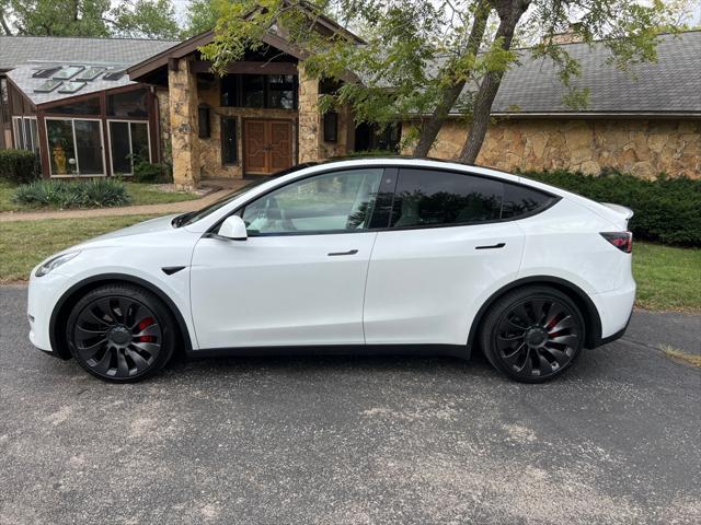 used 2020 Tesla Model Y car, priced at $33,599