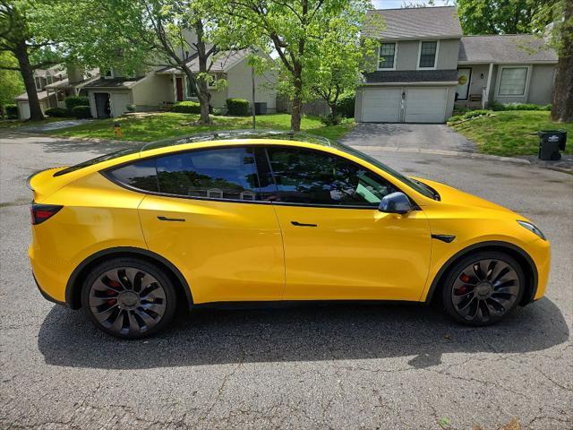 used 2021 Tesla Model Y car, priced at $33,999