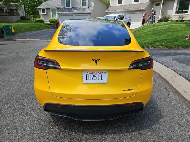 used 2021 Tesla Model Y car, priced at $33,999