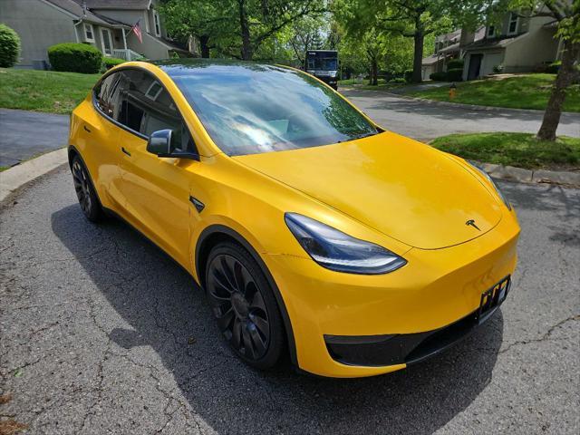 used 2021 Tesla Model Y car, priced at $33,999