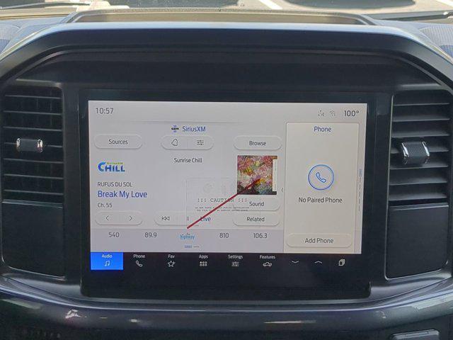 new 2025 Ford F-150 car, priced at $51,317