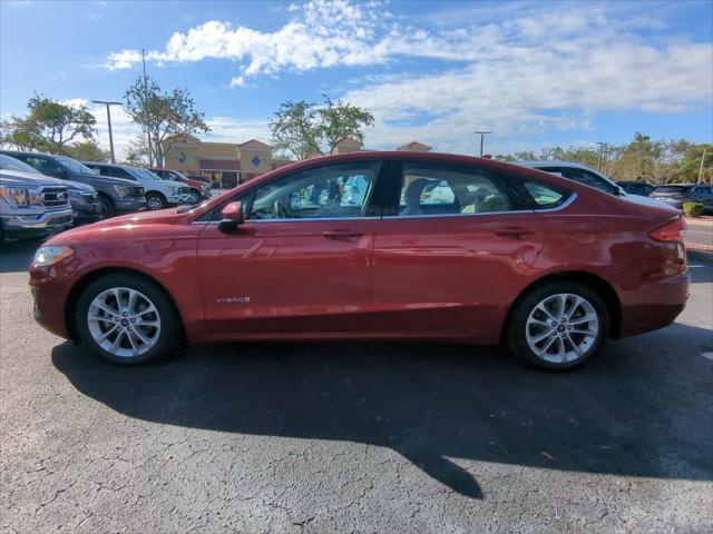 used 2019 Ford Fusion Hybrid car, priced at $13,196