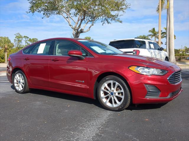 used 2019 Ford Fusion Hybrid car, priced at $13,196