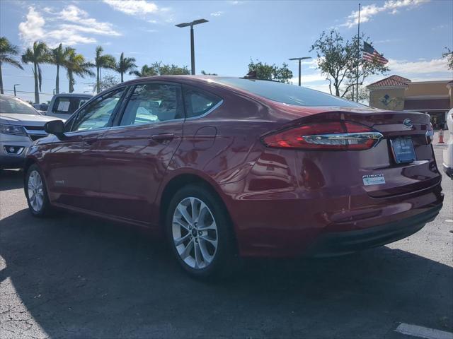 used 2019 Ford Fusion Hybrid car, priced at $13,196