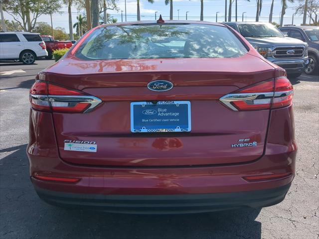 used 2019 Ford Fusion Hybrid car, priced at $13,196