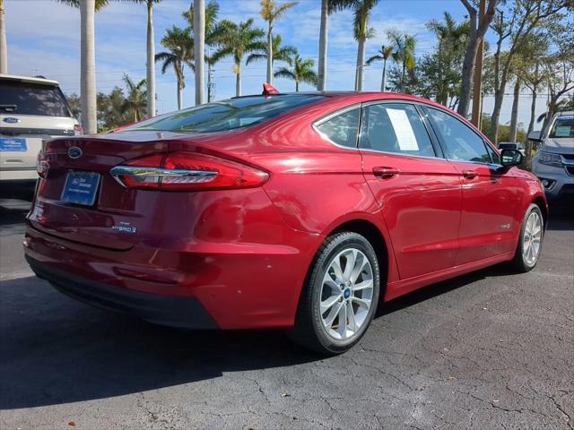 used 2019 Ford Fusion Hybrid car, priced at $13,196