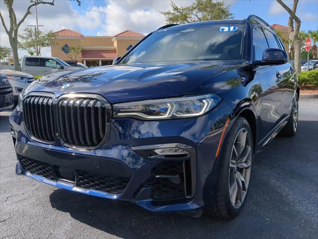 used 2021 BMW X7 car, priced at $54,995