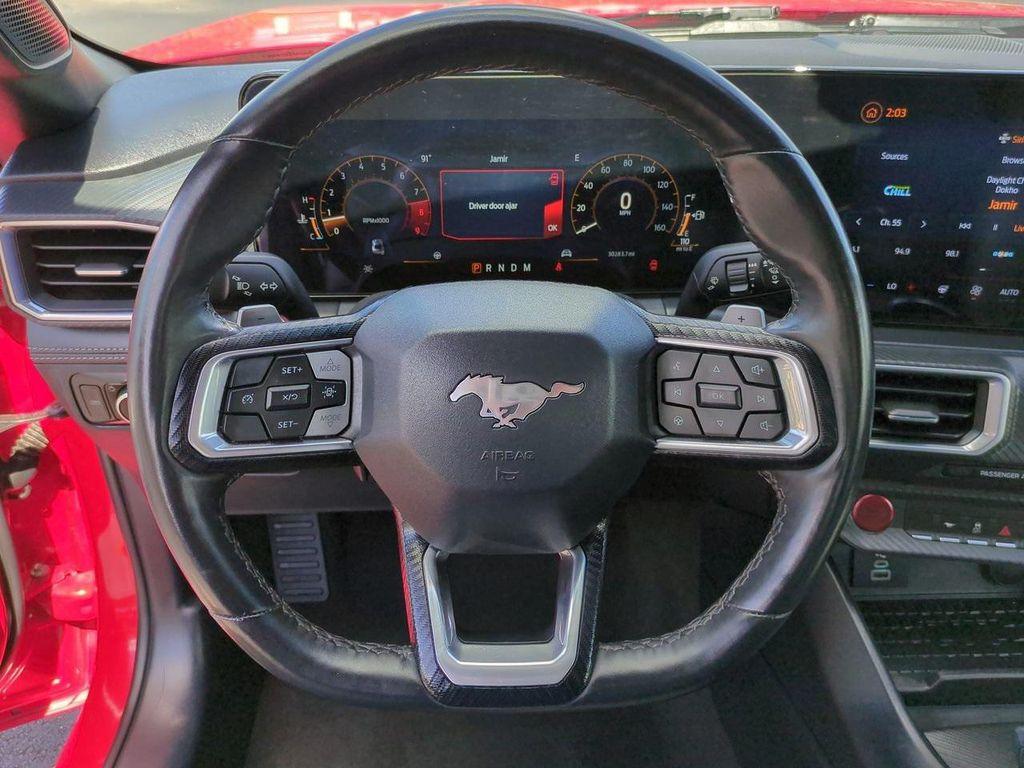 used 2024 Ford Mustang car, priced at $45,500