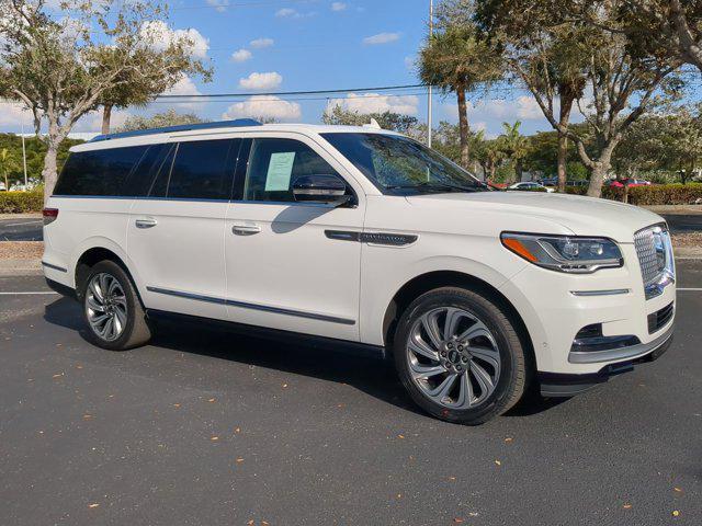 used 2023 Lincoln Navigator car, priced at $68,255