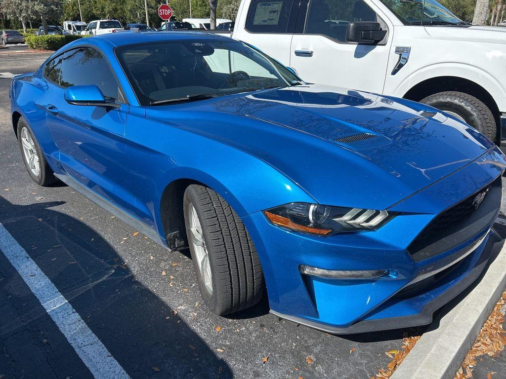 used 2021 Ford Mustang car, priced at $19,400