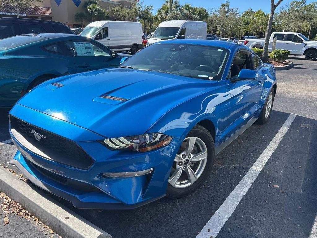 used 2021 Ford Mustang car, priced at $19,400