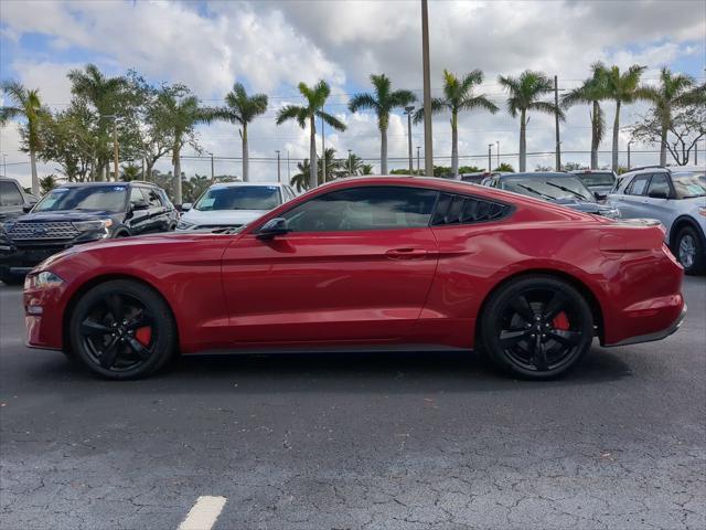 used 2021 Ford Mustang car, priced at $22,225