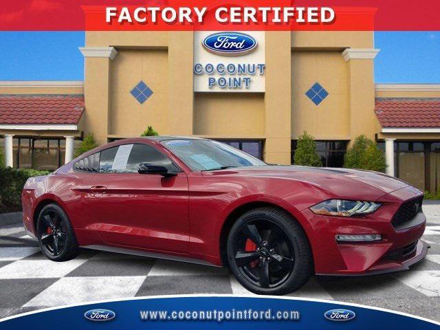 used 2021 Ford Mustang car, priced at $22,225