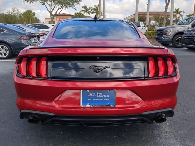 used 2021 Ford Mustang car, priced at $22,225