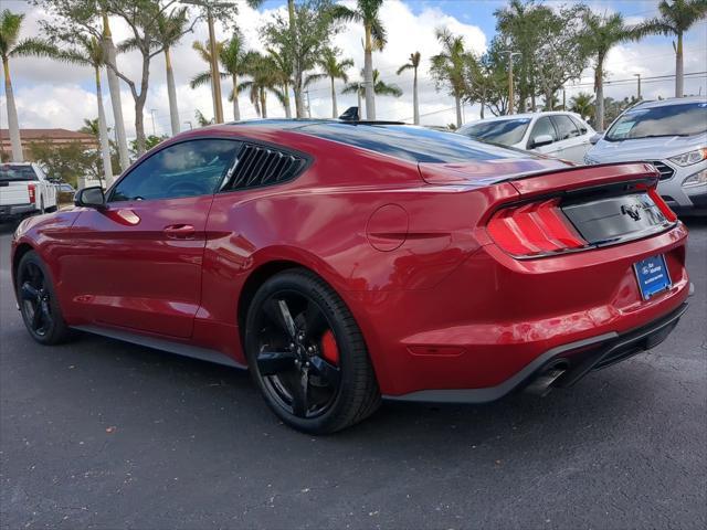 used 2021 Ford Mustang car, priced at $22,225