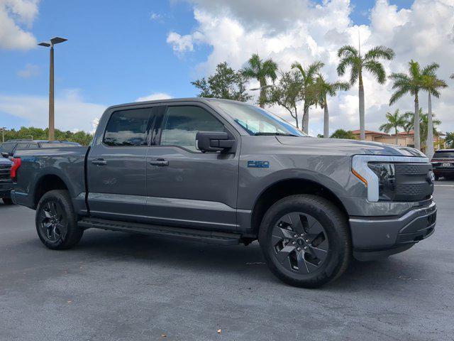 new 2025 Ford F-150 Lightning car, priced at $73,695