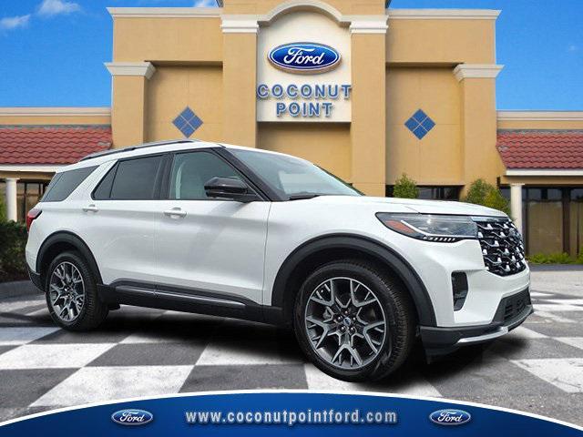 new 2025 Ford Explorer car, priced at $56,087