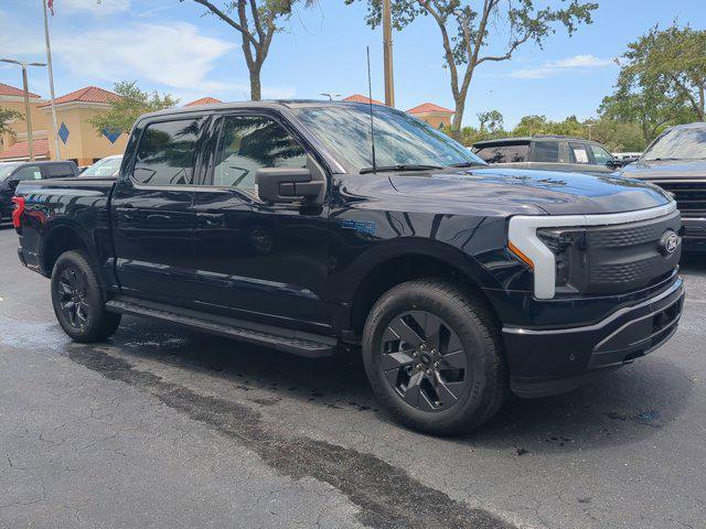 new 2025 Ford F-150 Lightning car, priced at $73,695