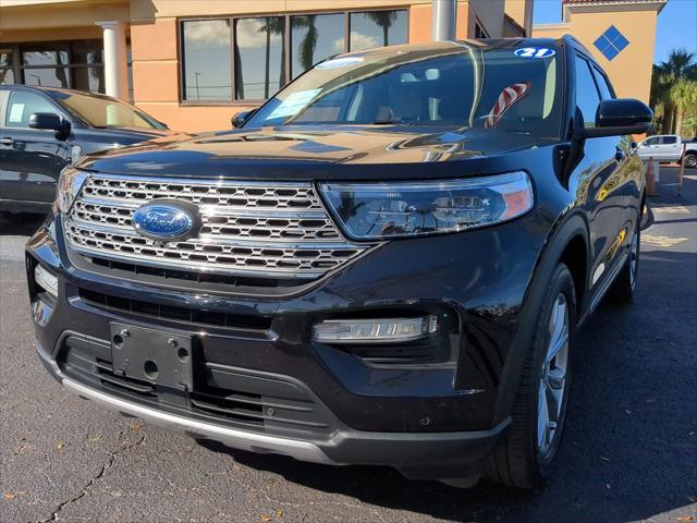 used 2021 Ford Explorer car, priced at $29,398