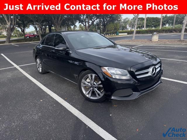 used 2018 Mercedes-Benz C-Class car, priced at $12,995