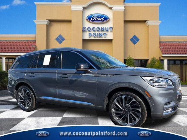 used 2021 Lincoln Aviator car, priced at $43,998