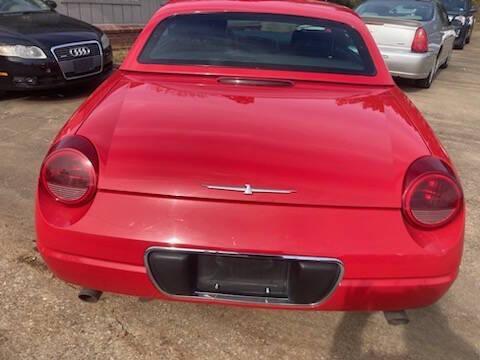 used 2002 Ford Thunderbird car, priced at $11,995