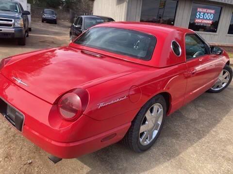 used 2002 Ford Thunderbird car, priced at $11,995