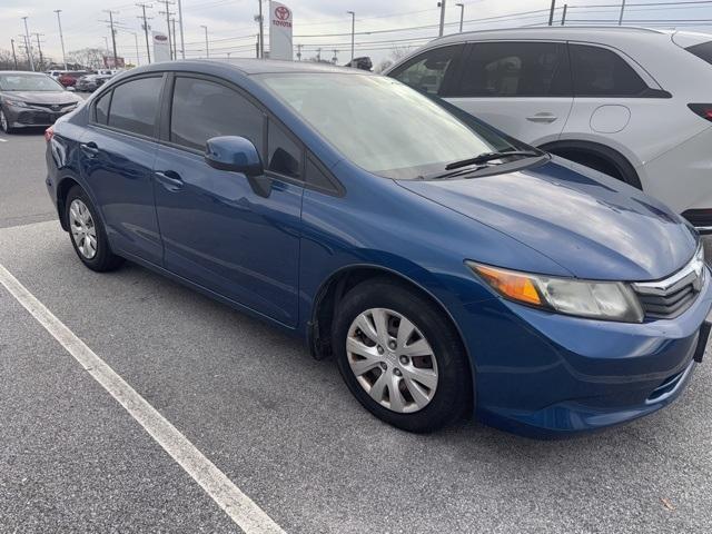 used 2012 Honda Civic car, priced at $9,398