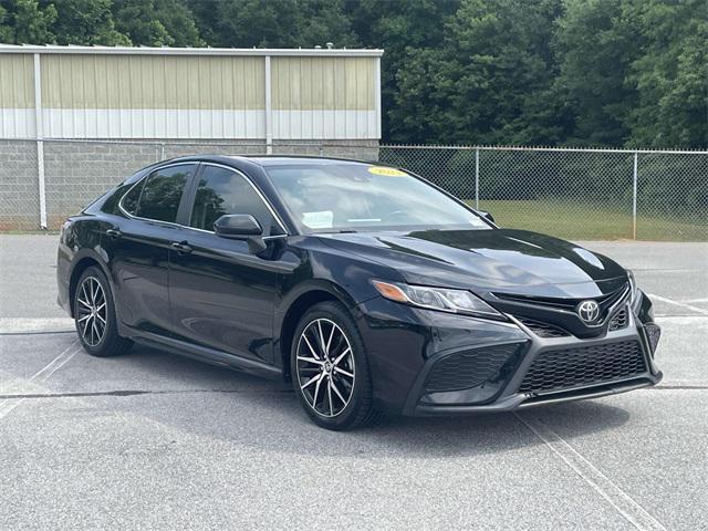 used 2021 Toyota Camry car, priced at $19,871