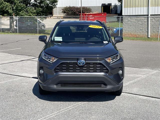used 2021 Toyota RAV4 Hybrid car, priced at $27,628
