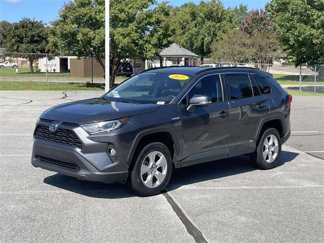 used 2021 Toyota RAV4 Hybrid car, priced at $27,628
