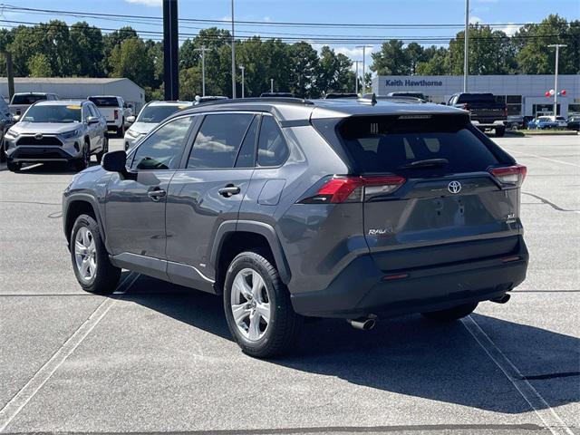 used 2021 Toyota RAV4 Hybrid car, priced at $27,628