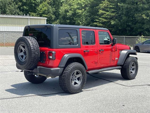 used 2021 Jeep Wrangler Unlimited car, priced at $30,712