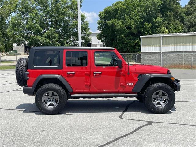 used 2021 Jeep Wrangler Unlimited car, priced at $30,712