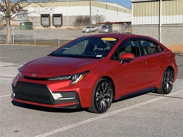 used 2021 Toyota Corolla car, priced at $16,671