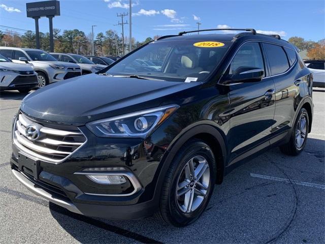 used 2018 Hyundai Santa Fe Sport car, priced at $15,357