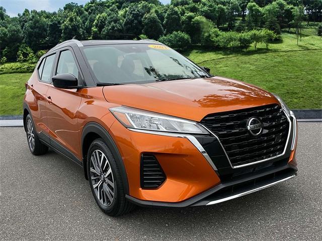 used 2021 Nissan Kicks car, priced at $18,899