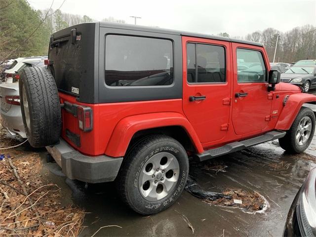 used 2015 Jeep Wrangler Unlimited car, priced at $18,679