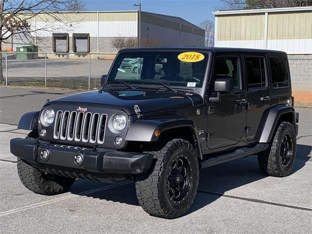 used 2018 Jeep Wrangler JK Unlimited car, priced at $23,160