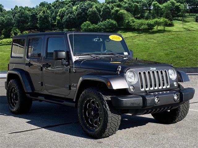 used 2018 Jeep Wrangler JK Unlimited car, priced at $23,160