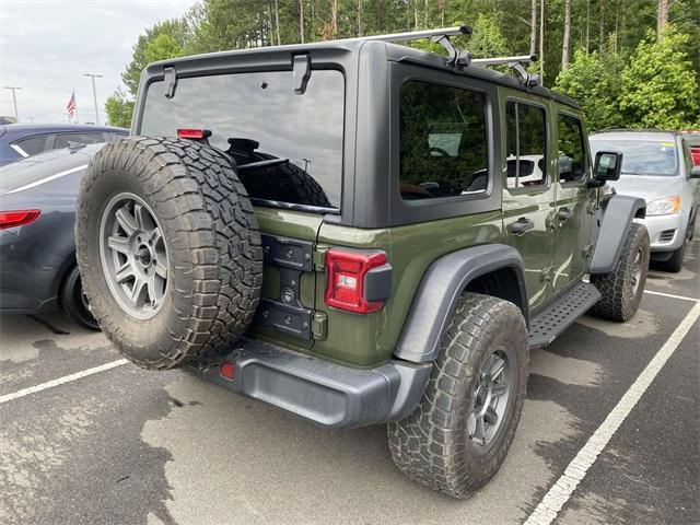 used 2021 Jeep Wrangler Unlimited car, priced at $41,928
