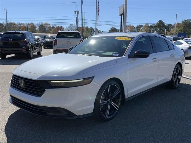 used 2023 Honda Accord Hybrid car, priced at $28,087