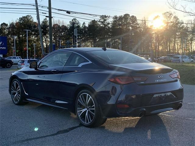 used 2022 INFINITI Q60 car, priced at $35,289