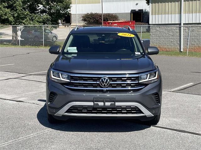 used 2021 Volkswagen Atlas car, priced at $25,684