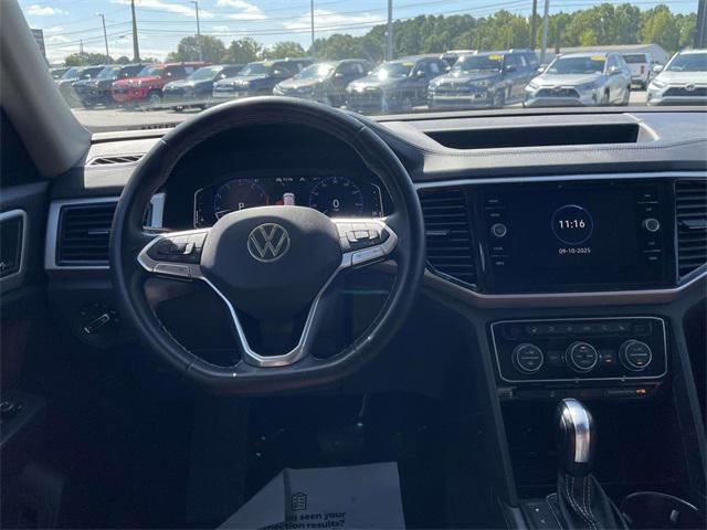 used 2021 Volkswagen Atlas car, priced at $25,684