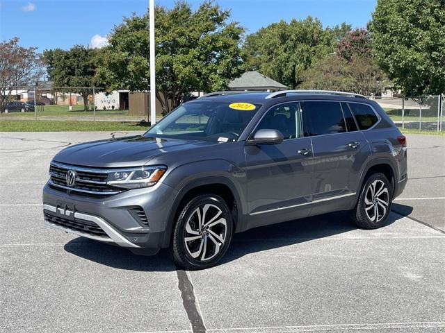 used 2021 Volkswagen Atlas car, priced at $25,684
