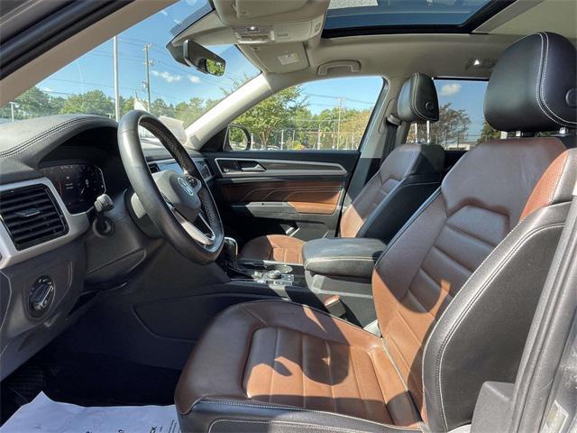 used 2021 Volkswagen Atlas car, priced at $25,684