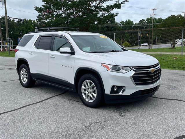 used 2021 Chevrolet Traverse car, priced at $27,728