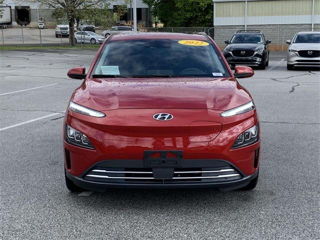 used 2022 Hyundai Kona EV car, priced at $23,410